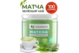 VeganNova Японский зеленый чай Матча (маття), премиальный, 100 г